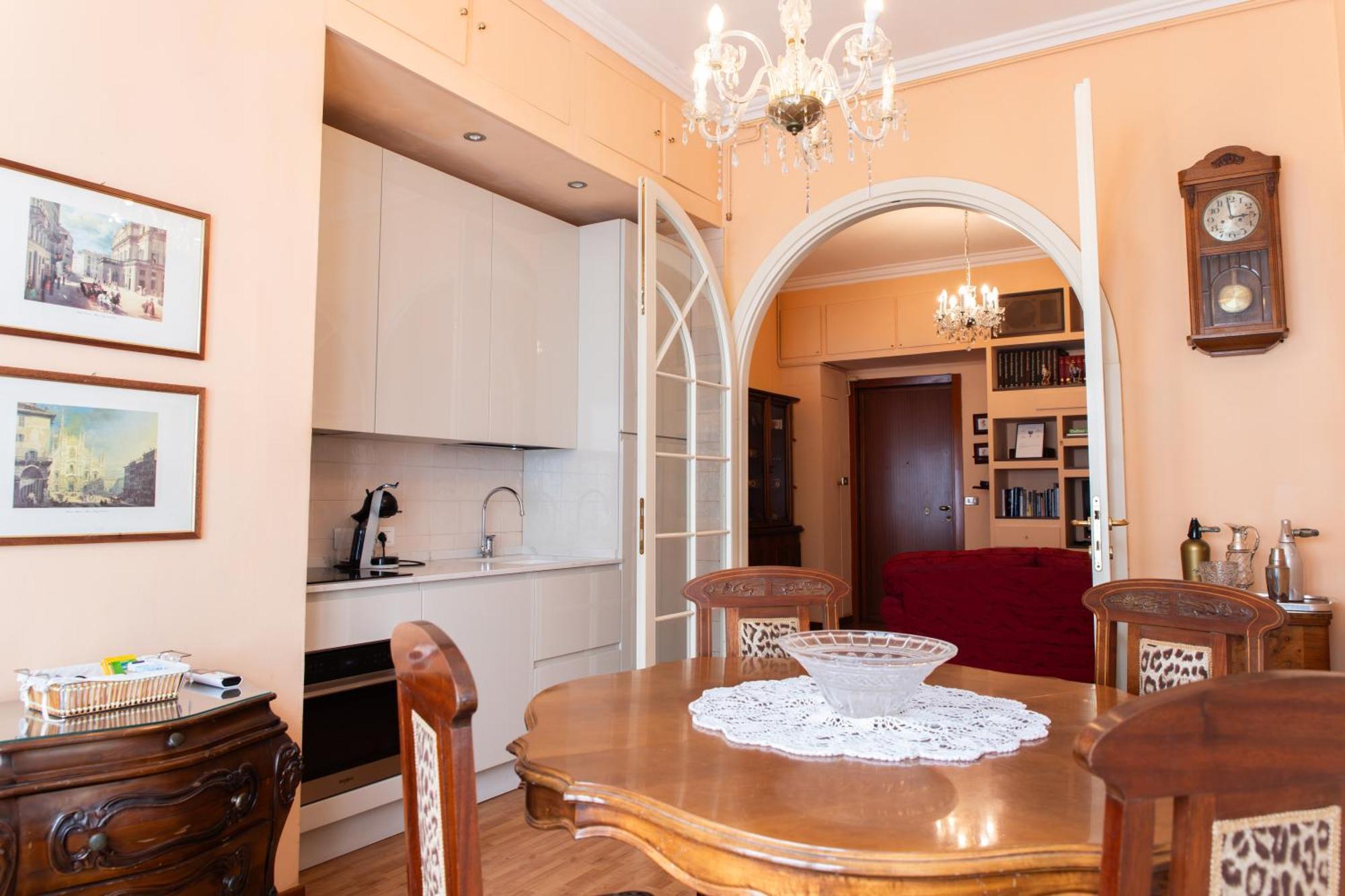 Duomo Walking Distance Elegant Flat With View Daire Milano Dış mekan fotoğraf